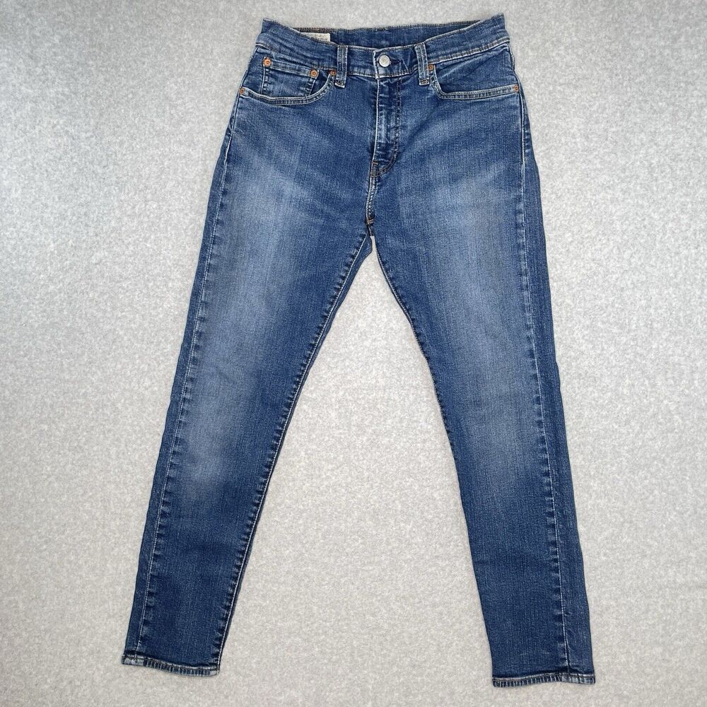 Levis 512 Slim Taper Jeans Men 31x32 Actual (28x30) Washed Out Stretch